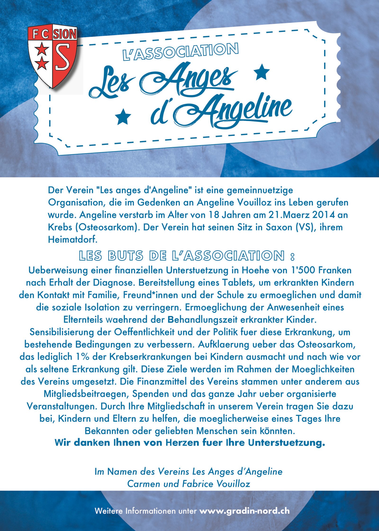 Tombola en faveur de l’association Les Anges d’Angeline – Association ...